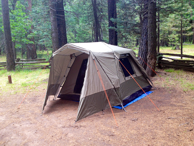Tent at Kehl Springs